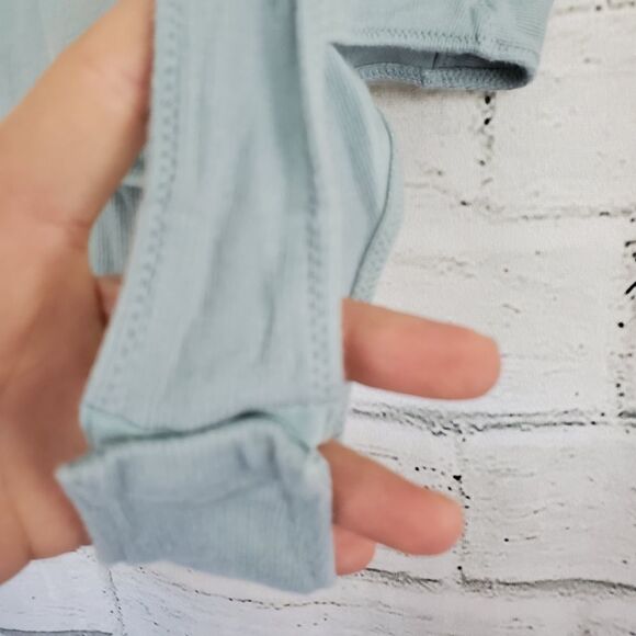 Free people byron ribbed slutter sleeve bodysuit - Picture 2 of 9